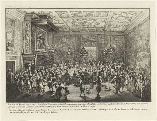Dinner in Honor of the Entry of Leopold I into Brussels, 1686