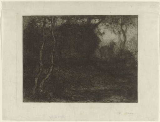 Wood with a Goat