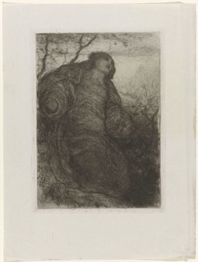Woman under a Tree