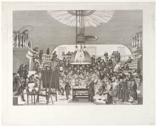 Hall of Natural Sciences in Felix Meritis, 1789