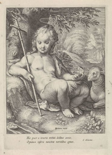 John the Baptist as a child