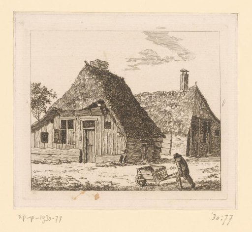 Farmhouses at Rouveen near Staphorst