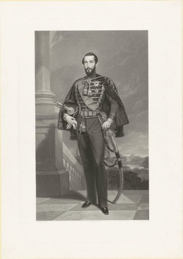 Portrait of Charles XV, King of Sweden and Norway