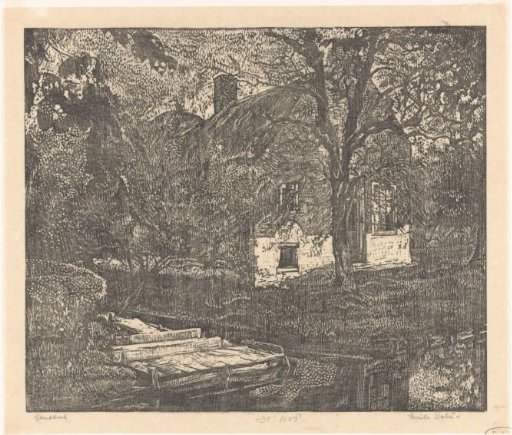 Farmhouse by the water