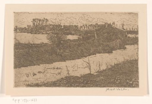 Dyke Along a River