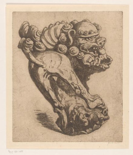 Monster with skull