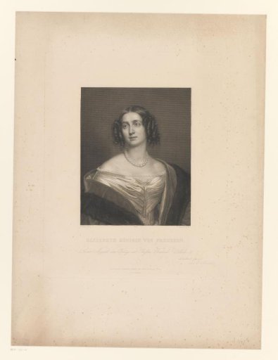 Portrait of Elisabeth, Queen of Prussia