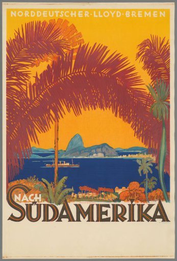 Norddeutscher Lloyd Bremen. South America.