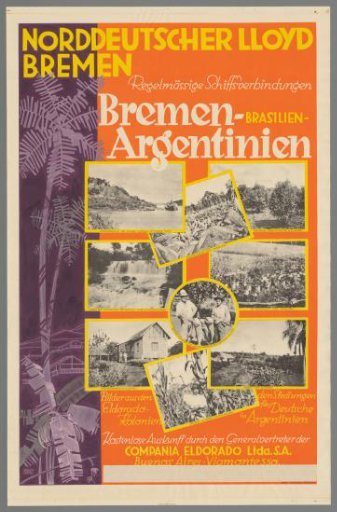 Norddeutscher Lloyd: Bremen - Brazil - Argentina