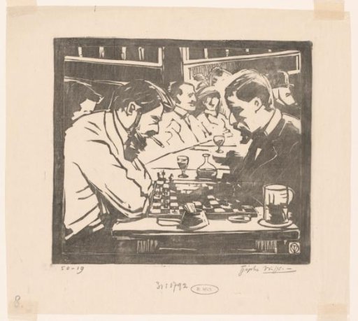 Two chess players
