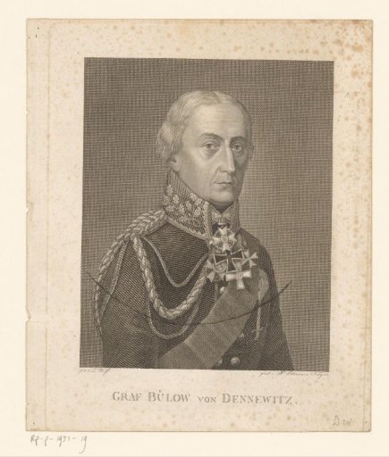 Portrait of Friedrich Wilhelm, Count Bülow of Dennewitz
