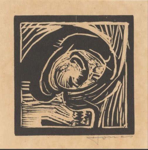 Head of a figure