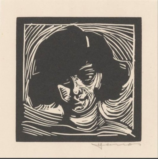 Head of a woman