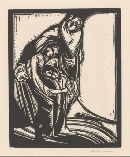 Man, woman and child
