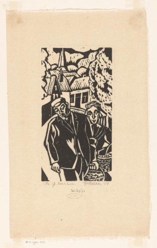 Peasant man and woman