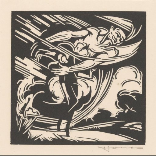 Woman and the wind