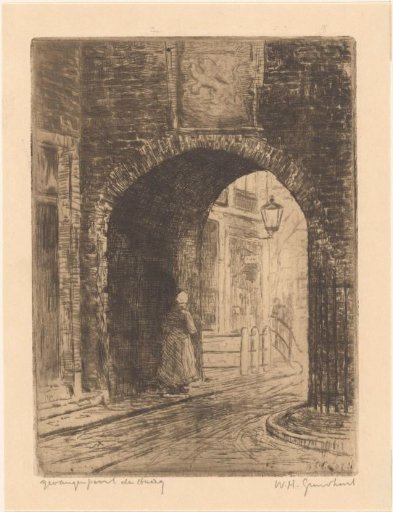 Prison Gate in The Hague