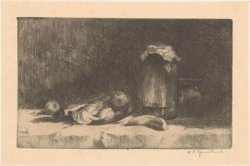Still Life with Fruit and Pickling Jar
