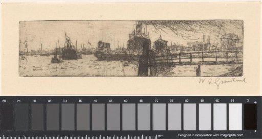 The jetty on the Maas