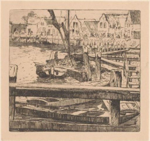 Harbour of Volendam