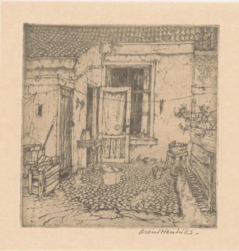 Courtyard of a house