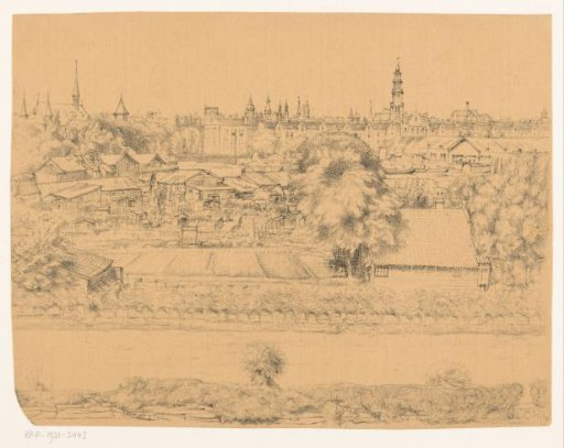 View of the Slatuinen in Amsterdam