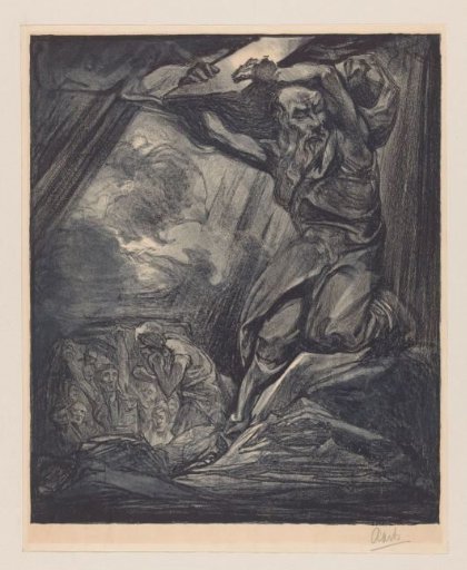 Moses Breaking the Tables of the Law