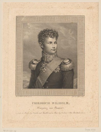 Portrait of Frederick William IV of Prussia as Prince