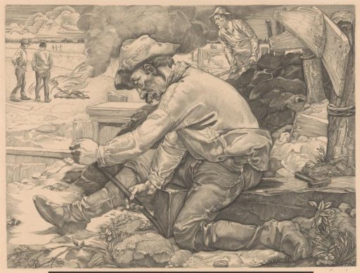 Straining Worker