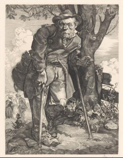 Beggar with Crutches