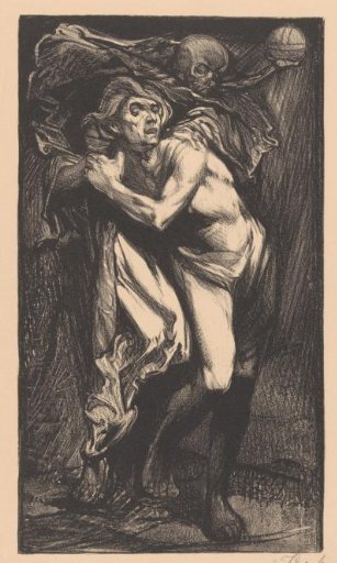 Man with Death on his Back