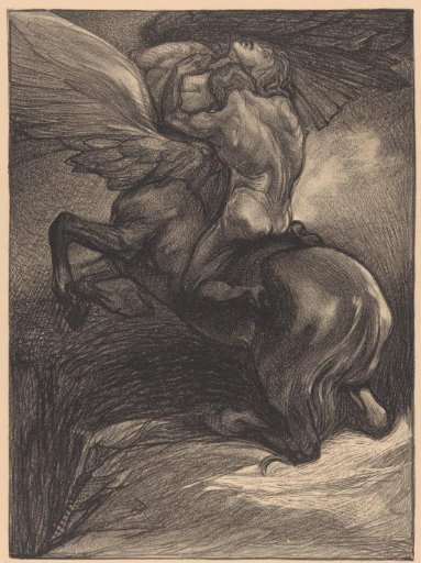 Bellerophon, Pegasus and the Slain Chimaera