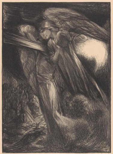 Angel Before a Crowd