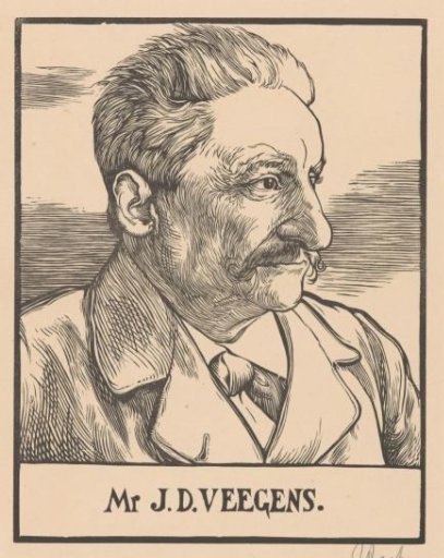 Portrait of Mr. J.D. Veegens