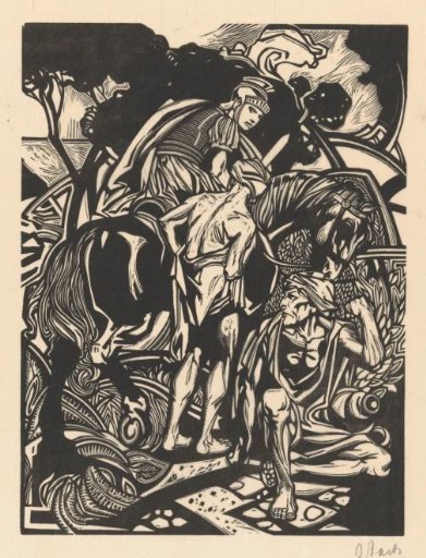 Roman Cavalryman on Horseback