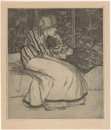 Woman on a Divan