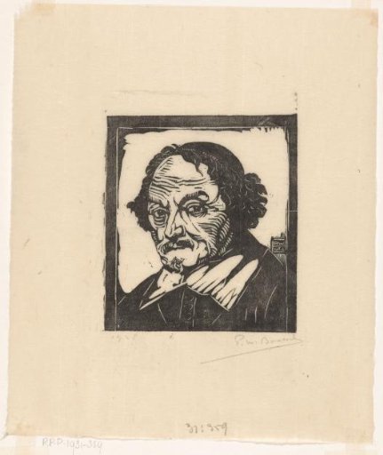 Portrait of Joost van den Vondel