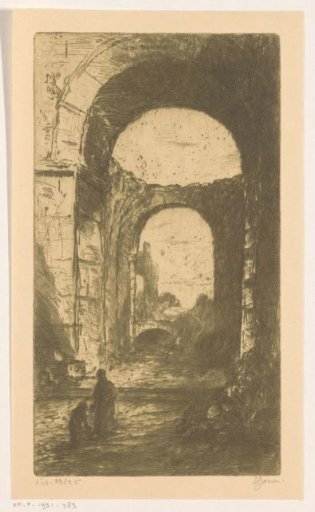 Palatine Ruin in Rome