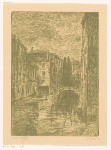 Misty Weather in Venice