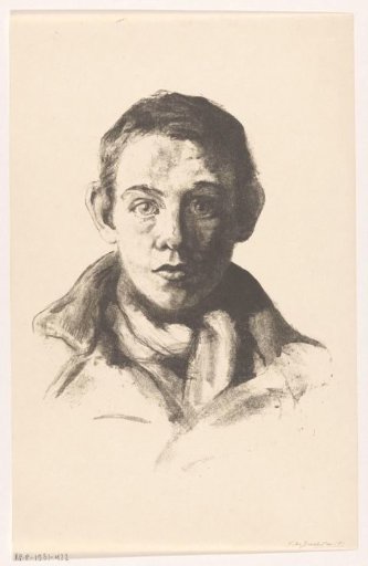 Portrait of an unknown boy