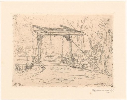 Drawbridge in Hillegersberg