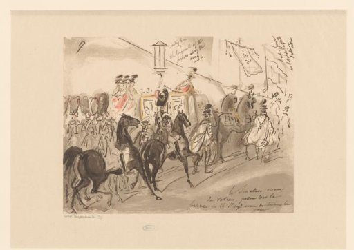 Soldiers Escorting a Coach