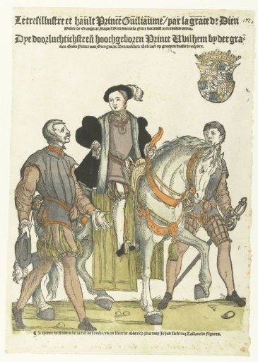 Portrait of William of Orange as a boy on horseback