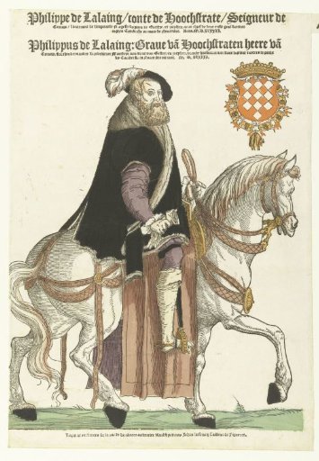 Portrait of Philip of Lalaing on horseback