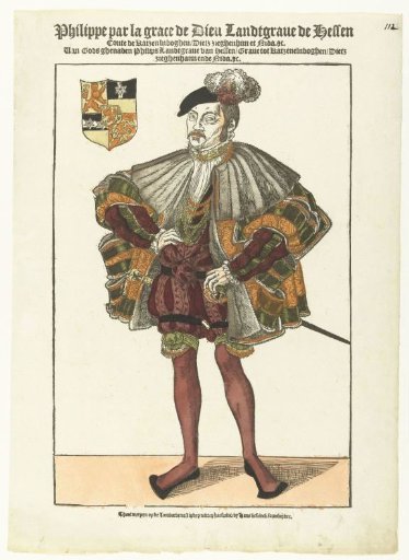 Portrait of Philip I of Hesse