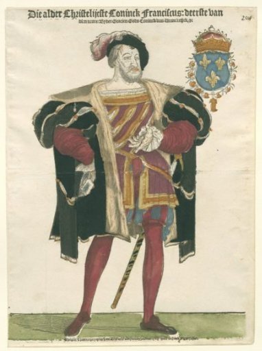 Portrait of King Francis I of France