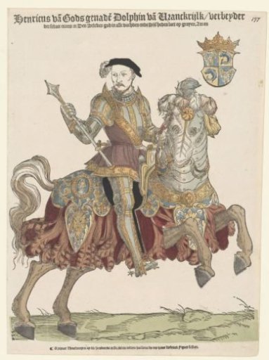 Portrait of Henry II of France on Horseback