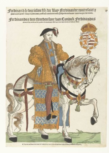 Equestrian portrait of Ferdinand II of Tyrol