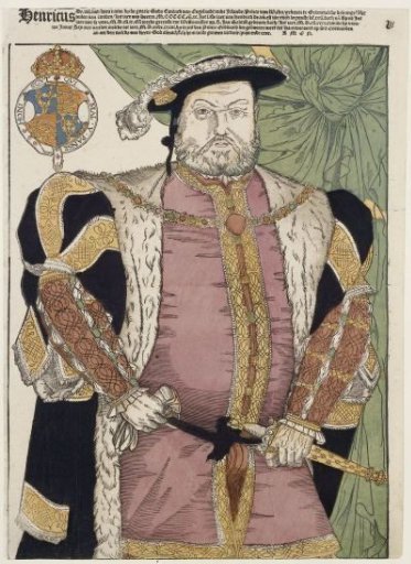 Portrait of Henry VIII of England
