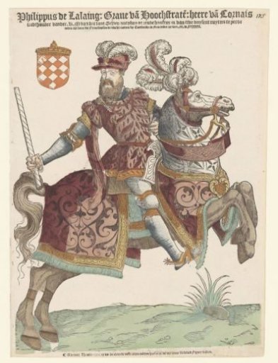 Portrait of Philip of Lalaing on horseback
